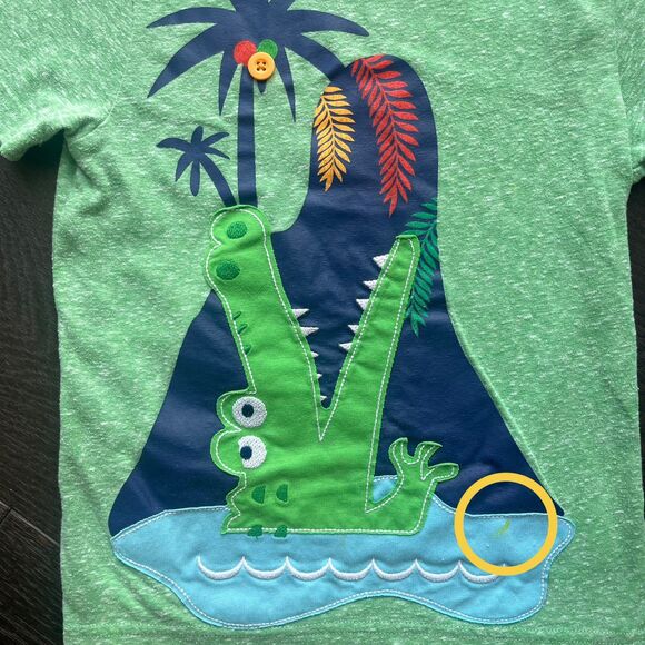 Alligator Applique Tee - Picture 4 of 4